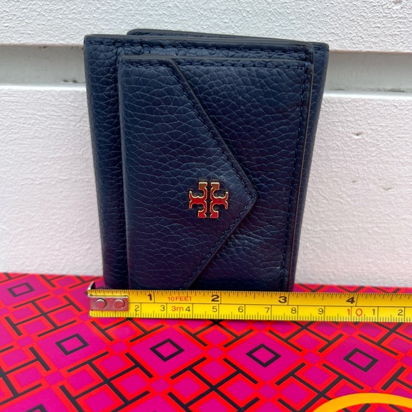Tory Burch Robinson Mini Flap Wallet Navy Women’s accesories - Picture 7 of 12